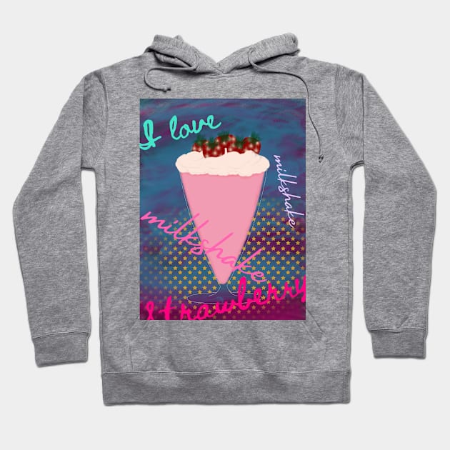 I love milkshake Hoodie by Prince